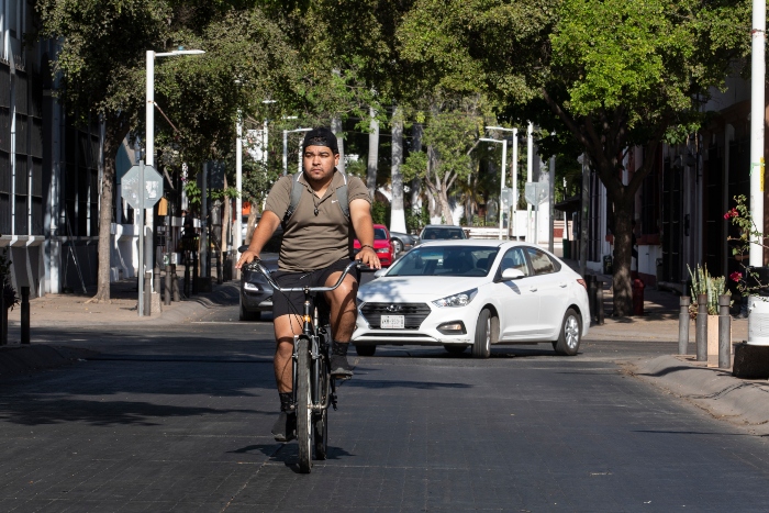 Óscar Urquidy, el estudiante choixcense que encontró en la bici un modo de transporte suple sus necesidades